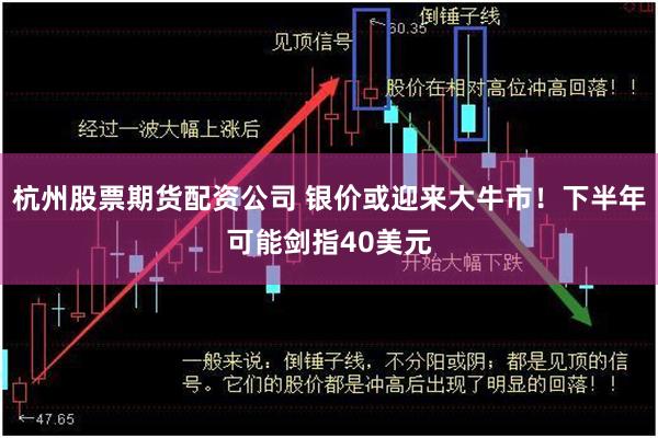 杭州股票期货配资公司 银价或迎来大牛市！下半年可能剑指40美元